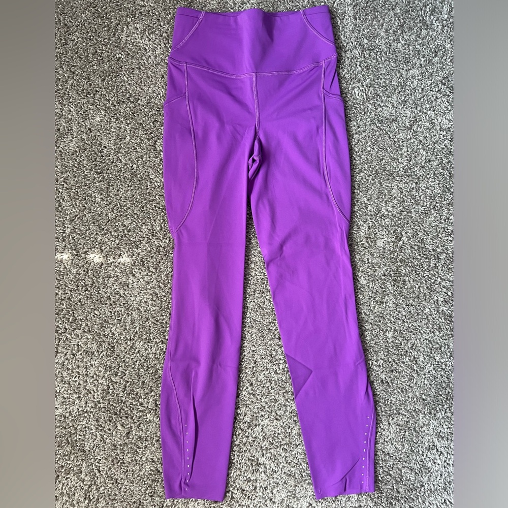 Lululemon Fast and Free High Rise Tight 25” 5 pockets size 4